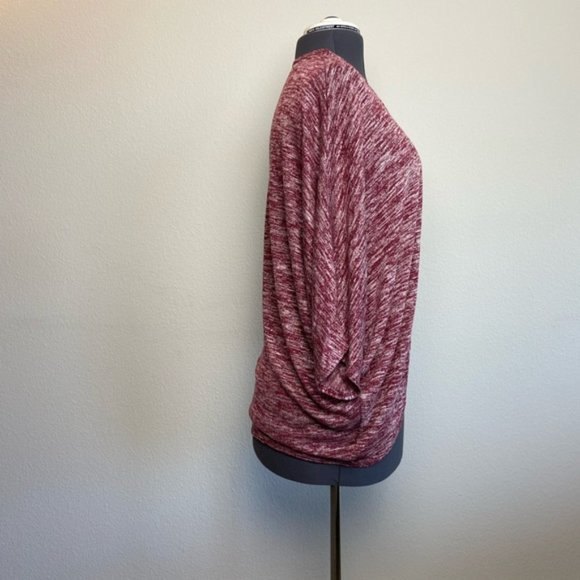 AZULES Women Large Batwing Sleeve Open Kimono Shrug Cardigan Sweater - Picture 4 of 7